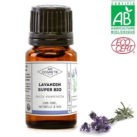 Huile essentielle de Lavandin super Haute Provence BIO (AB) My Cosmetik